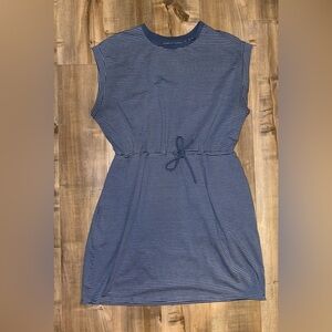 A New Day Blue Stripped Dress Size XXL